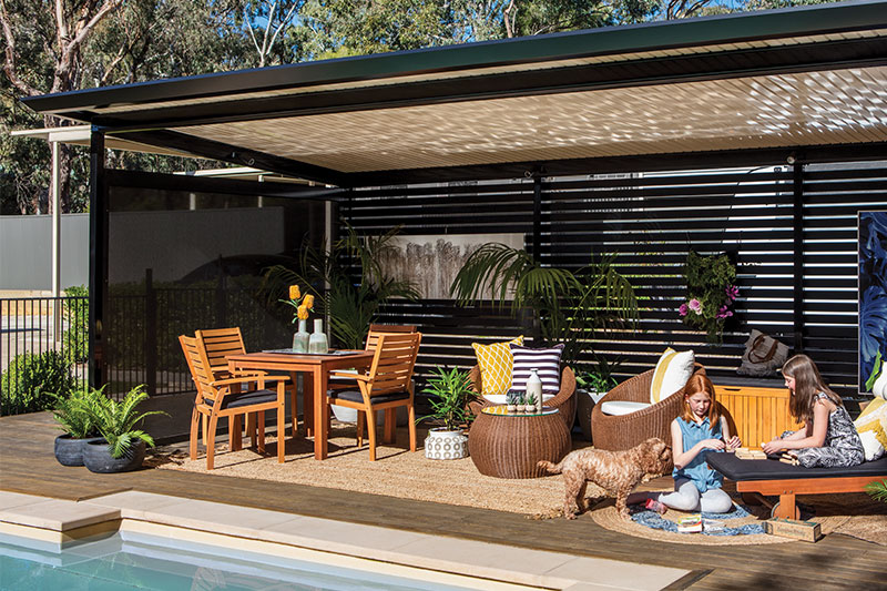 Regent Outdoor Patio Blinds