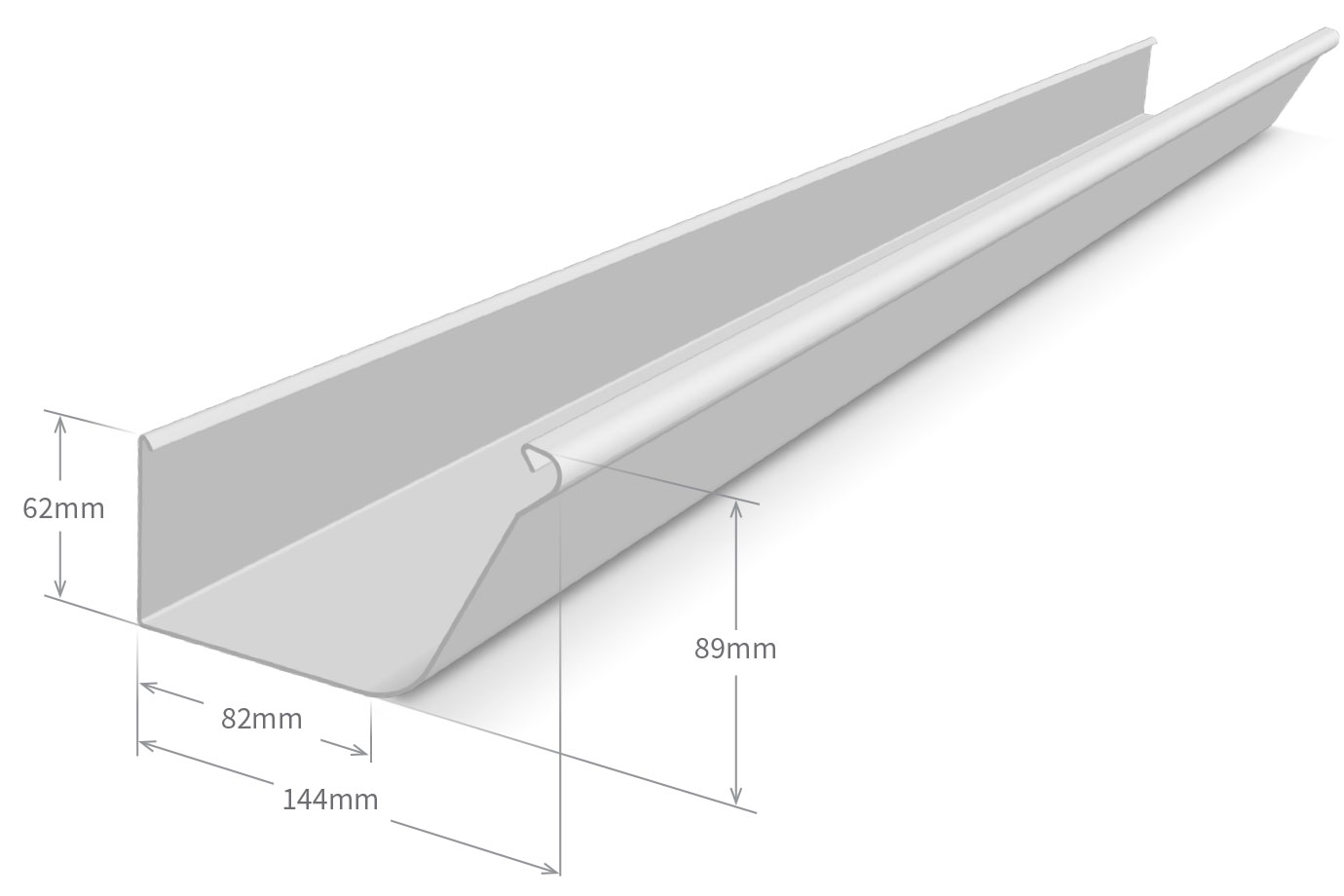 Gutters Guttering Gutter Quarter Round NZ Profile