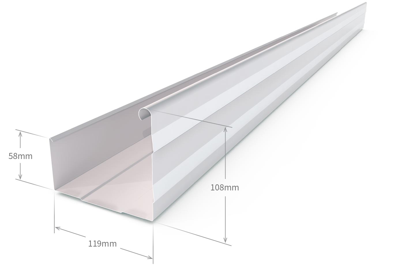 Gutters Guttering Gutter VC NZ Profile