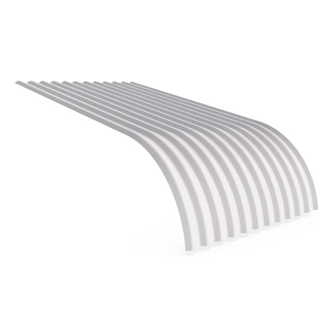 Cgi Pre Curving Roofing Stratco Nz, How To Bend Corrugated Metal Roofing